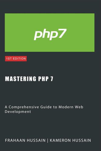 دانلود نسخه کامل کتاب Mastering PHP 7: A Comprehensive Guide to Modern Web Development