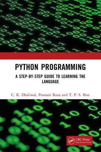 دانلود نسخه کامل کتاب Python Programming: A Step-by-Step Guide to Learning the Language