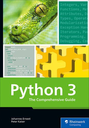 دانلود نسخه کامل کتاب Python 3: The Comprehensive Guide to Hands-On Python Programming