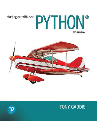 دانلود نسخه کامل کتاب Starting Out with Python