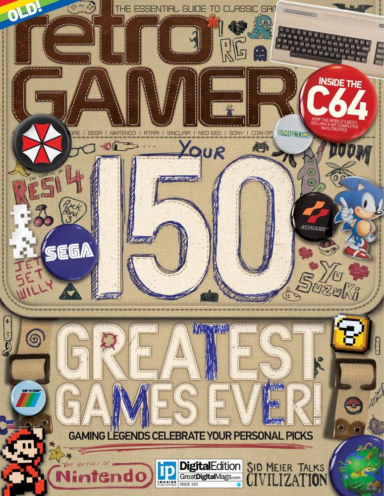دانلود نسخه کامل کتاب Retro Gamer – Issue 150