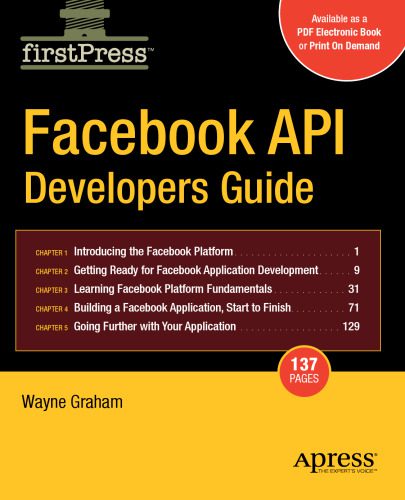 دانلود نسخه کامل کتاب Facebook API Developers Guide