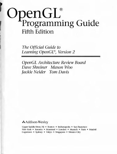 دانلود نسخه کامل کتاب OpenGL programming guide