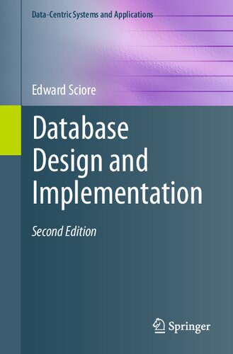 دانلود نسخه کامل کتاب Database Design and Implementation (Java, JDBC).