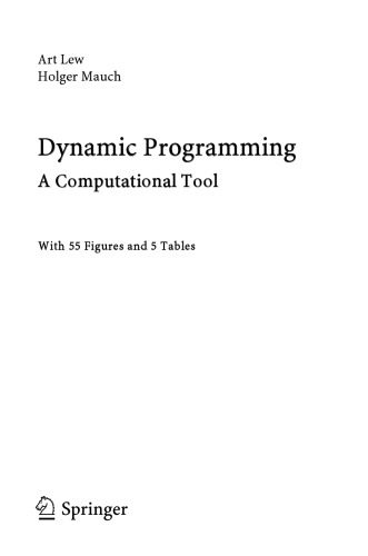 دانلود نسخه کامل کتاب Dynamic Programming: A Computational Tool
