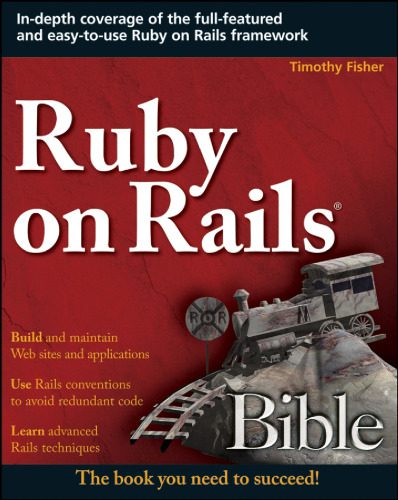 دانلود نسخه کامل کتاب Ruby on rails bible