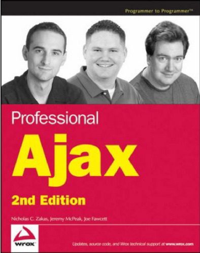 دانلود نسخه کامل کتاب Professional Ajax, 2nd Edition (Programmer to Programmer)