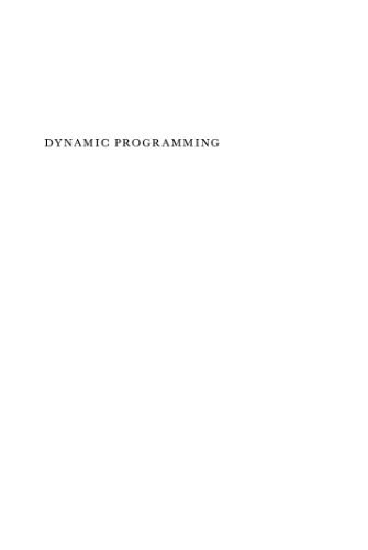 دانلود نسخه کامل کتاب Dynamic Programming