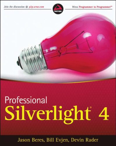 دانلود نسخه کامل کتاب Professional Silverlight 4 (Wrox Programmer to Programmer)