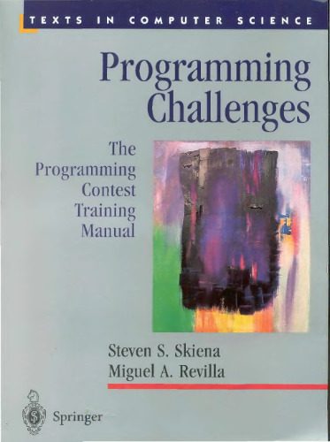 دانلود نسخه کامل کتاب Programming Challenges: The Programming Contest Training Manual