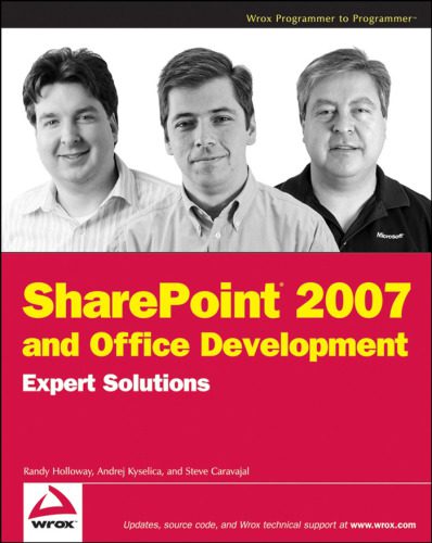 دانلود نسخه کامل کتاب SharePoint 2007 and Office Development Expert Solutions (Programmer to Programmer)