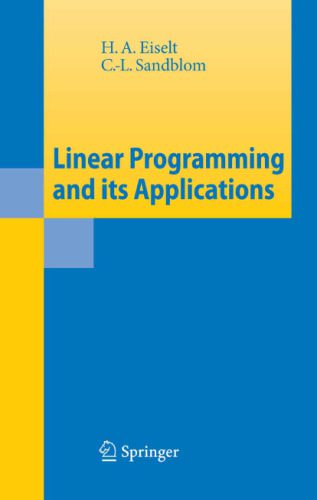 دانلود نسخه کامل کتاب Linear programming and its applications