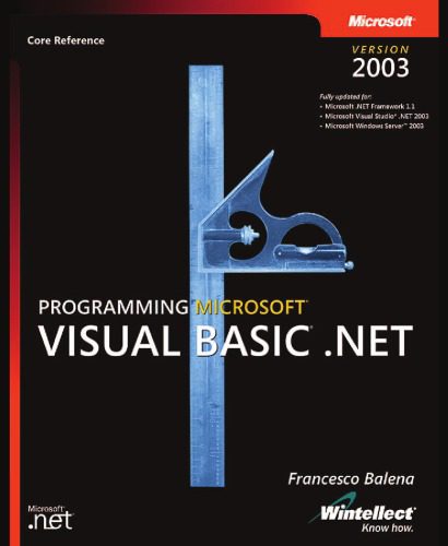 دانلود نسخه کامل کتاب Programming Microsoft Visual Basic .NET Version 2003 (Pro Developer)