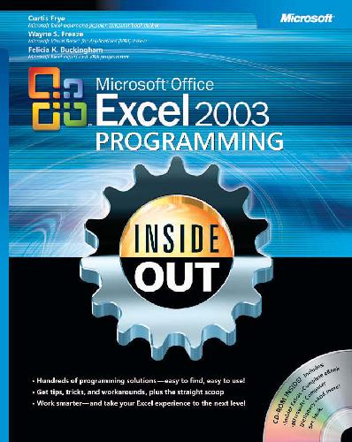 دانلود نسخه کامل کتاب Microsoft Office Excel 2003 Programming Inside Out