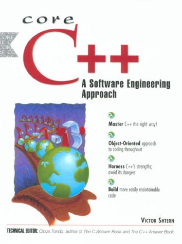 دانلود نسخه کامل کتاب Core C++: A Software Engineering Approach