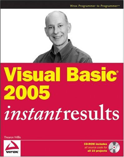 دانلود نسخه کامل کتاب Visual Basic 2005 Instant Results