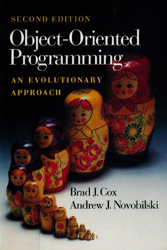 دانلود نسخه کامل کتاب Object-Oriented Programming: An Evolutionary Approach