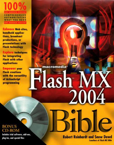 دانلود نسخه کامل کتاب Macromedia Flash MX 2004 Bible