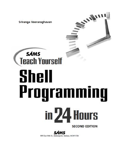 دانلود نسخه کامل کتاب Sams Teach Yourself Shell Programming in 24 Hours
