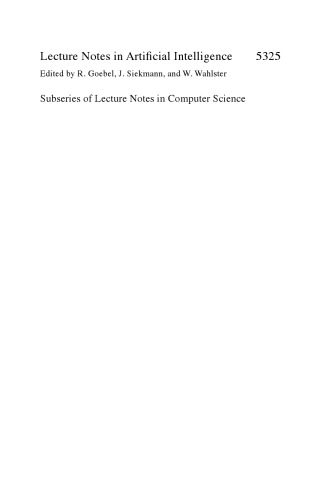 دانلود نسخه کامل کتاب Simulation, Modeling, and Programming for Autonomous Robots: First International Conference, SIMPAR 2008 Venice, Italy, November 3-6, 2008. Proceedings