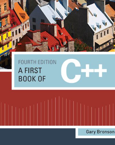دانلود نسخه کامل کتاب A First Book of C++