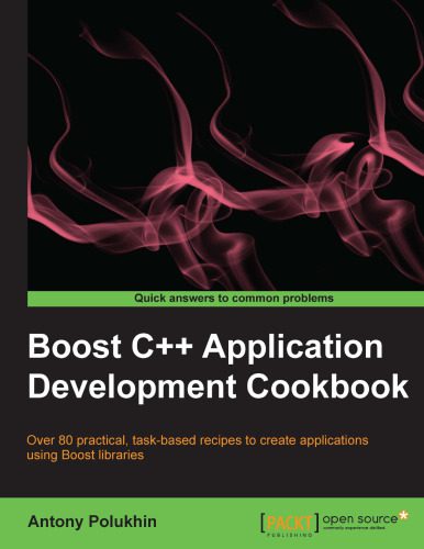 دانلود نسخه کامل کتاب Boost C++ Application Development Cookbook