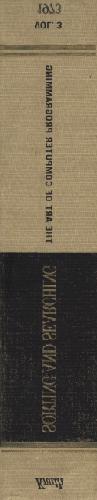 دانلود نسخه کامل کتاب The art of computer programming (Volume 3)