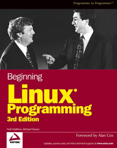 دانلود نسخه کامل کتاب Beginning Linux programming