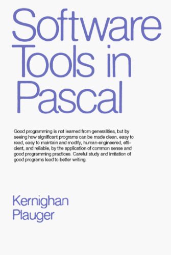 دانلود نسخه کامل کتاب Software tools in Pascal