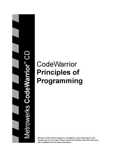دانلود نسخه کامل کتاب Principles of programming
