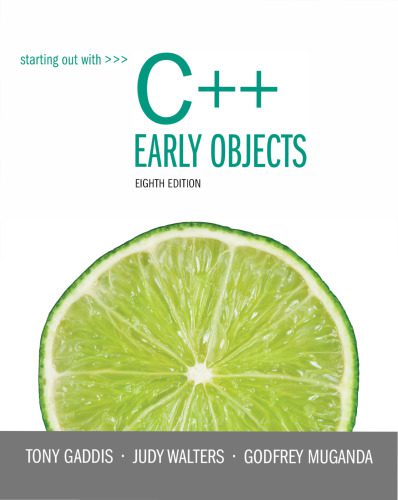 دانلود نسخه کامل کتاب Starting Out with C++: Early Objects
