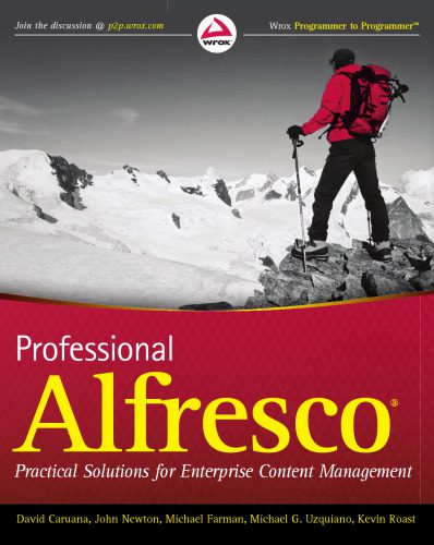 دانلود نسخه کامل کتاب Professional Alfresco: Practical Solutions for Enterprise Content Management (Wrox Programmer to Programmer)