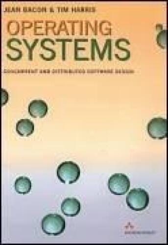 دانلود نسخه کامل کتاب Operating Systems: Concurrent and Distributed Software Design