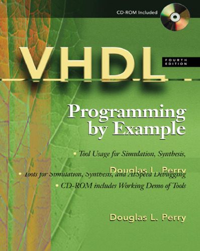 دانلود نسخه کامل کتاب VHDL : Programming By Example