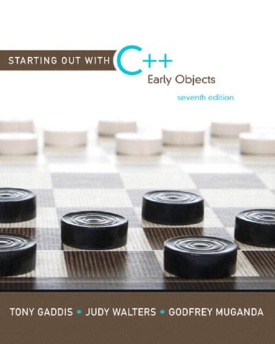 دانلود نسخه کامل کتاب Starting Out with C++: Early Objects