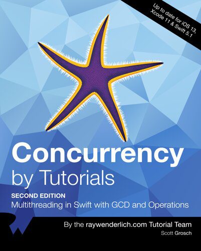 دانلود نسخه کامل کتاب Concurrency by Tutorials: Multithreading in Swift with GCD and Operations
