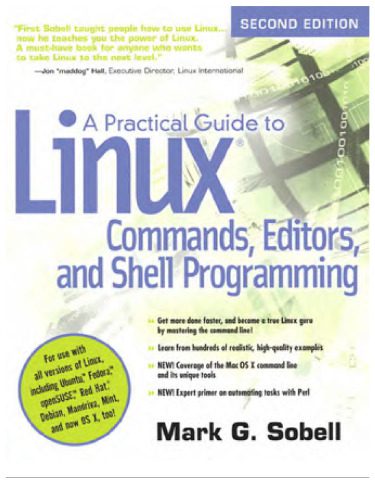 دانلود نسخه کامل کتاب A Practical Guide to Linux Commands, Editors, and Shell Programming (2nd Edition)