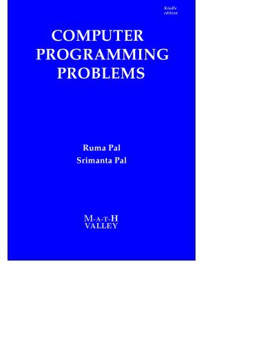 دانلود نسخه کامل کتاب Computer Programming Problems