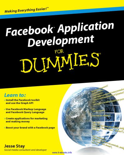 دانلود نسخه کامل کتاب Facebook Application Development for Dummies