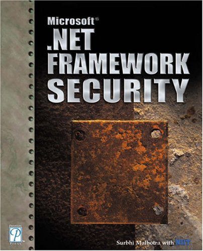 دانلود نسخه کامل کتاب Microsoft .NET Framework Security