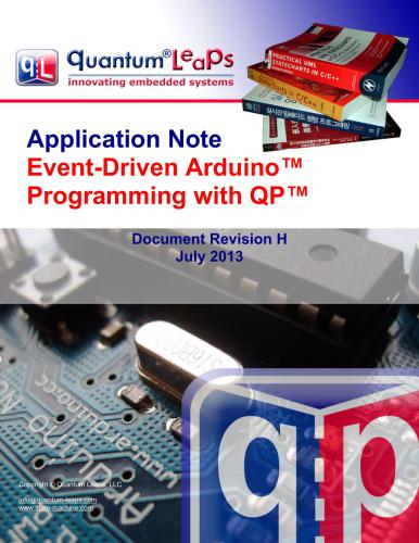 دانلود نسخه کامل کتاب Application Note: Event-Driven Arduino. Programming with QP: Document Revision H