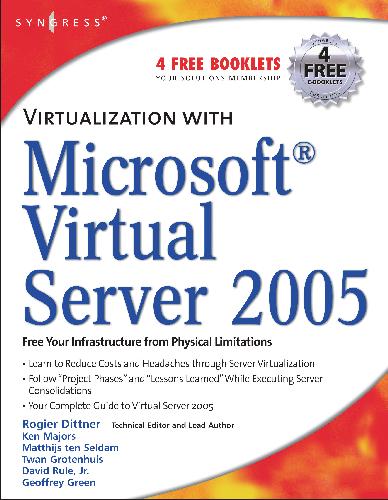 دانلود نسخه کامل کتاب Virtualization with Microsoft Virtual Server 2005