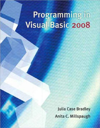 دانلود نسخه کامل کتاب Programming in Visual Basic 2008, 7th Edition