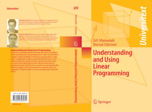 دانلود نسخه کامل کتاب Understanding and Using Linear Programming