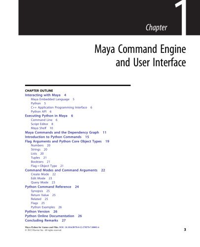 دانلود نسخه کامل کتاب Maya Python for Games and Film. A Complete Reference for Maya Python and the Maya Python API