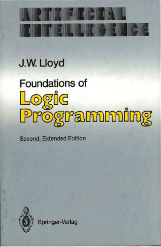دانلود نسخه کامل کتاب Foundations of logic programming