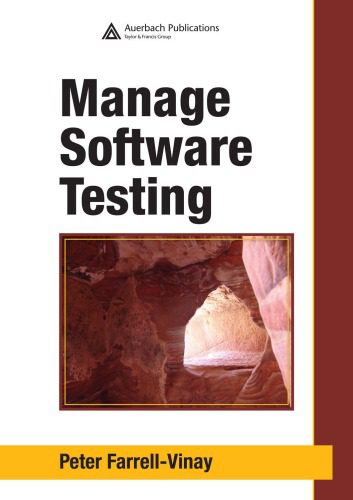 دانلود نسخه کامل کتاب Manage Software Testing