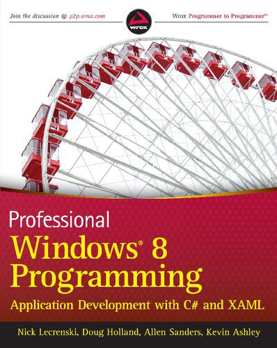 دانلود نسخه کامل کتاب Professional Windows 8 Programming: Application Development with C# and Xaml