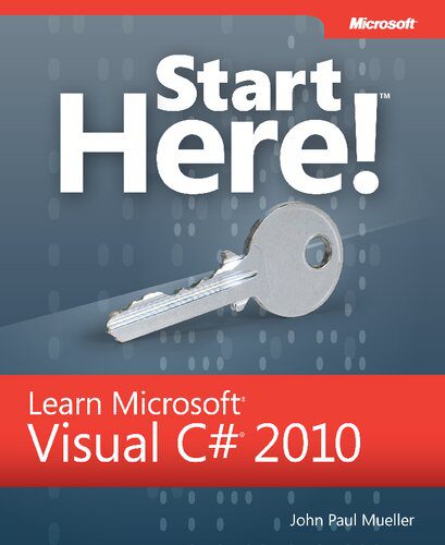 دانلود نسخه کامل کتاب Start Here! Learn Microsoft Visual C# 2010