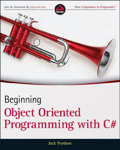 دانلود نسخه کامل کتاب Beginning Object-Oriented Programming